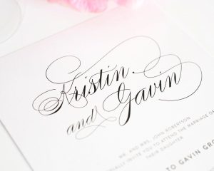 Elegant Fonts Perfect for Wedding Invitations That Look Like Calligraphy