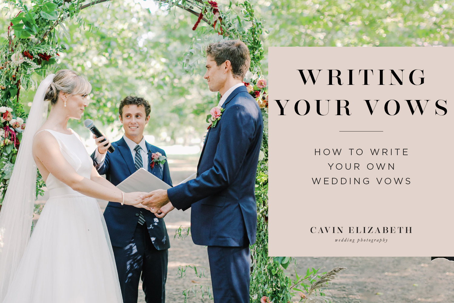 write your own wedding vows