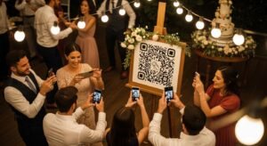 QR Code Photo Sharing