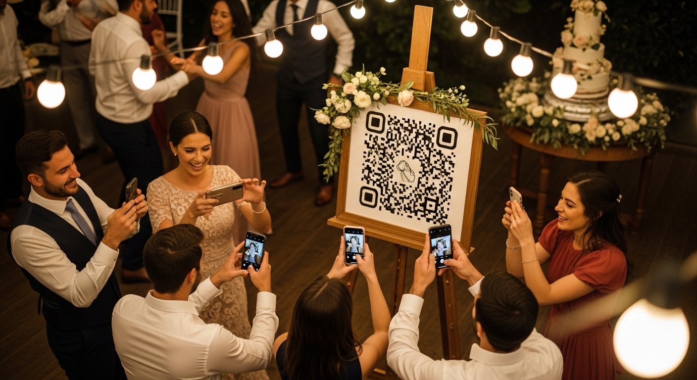 QR Code Photo Sharing